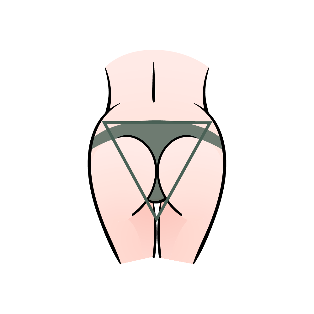 most flattering panty style for triangle shaped booty, kansas city boudoir